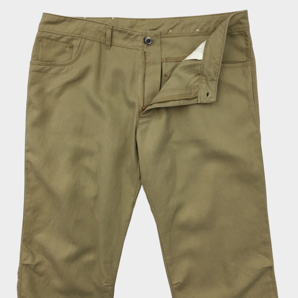 Patagonia Mens Size 38 Hemp Overstone Canvas Pants Khaki Tan Straight Leg